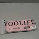 YOOLIFE Initial Travel Makeup Bag Cosmetic Bag - Teen Girl Gifts Trendy Stuff Friend Birthday Gifts for Women Teen Girl Kids (Pink)