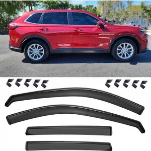 2023 2024 2025 in-Channel Window Visors Rain Guards for Honda CRV Side Window Deflectors Vent Visor Sun Shades 4pc Car Truck Accessories