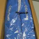 KingCamp Low Beach Chair, High Back Folding Camping Chair for Adults, Oversized Breathable Mesh Seat, 300lbs Heavy Duty Portable Chair with Cup Holder & Storage Pockets for Beach, Outdoor (Ergobreeze H Blue 2pcs-2)