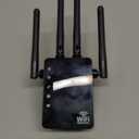 12880 Sq.Ft Range WiFi Extender Signal Booster Dual Band 5GHz/2.4GHz, 105-Device Compatibility, Simple Installation, WiFi Extender