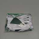 32Ft Green and White Banner Party Decorations Triangle Flag Fabric Banner Cotton Pennant Bunting Garland for Christmas Wedding Birthday Home Nursery Outdoor Garden Masters Golf Party Decoration