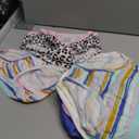 Fruit of the Loom Girls' Tag Free Cotton Brief Underwear Multipacks, Brief-20 Pack-White/Stripes/Animal Print, 8 S