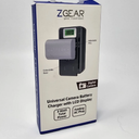 ZGEAR - Universal Camera Battery Charger W/LCD Charge Display