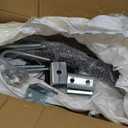 Trailer Leaf Spring Kit 3500lb Single Trailer Axle 4 Leaf Spring Kit with U-Bolt Kit & Single Trailer Axle Hanger Kit