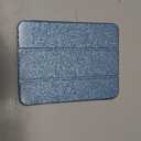 INFILAND Compatible with iPad A16 11th Generation 11 Inch 2025 Case, iPad Case 10th Generation 10.9 Inch, Glitter Cover with Sparkly Clear Back, Pencil Holder, for Kids Girls (Blue)