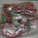 Valentines Day Wreath Decor,Valentine's Day Wreath for Front Door,Red Berry