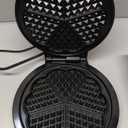 Mueller Heart 5 Waffle Maker, Waffle Iron, Adjustable Browning Control & Nonstick, Cool Touch Handle, Easy to Clean, Small Kitchen Appliances
