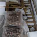 Signature Design by Ashley Clare View Coastal Outdoor Patio Eucalyptus Sofa with Cushions, Beige (Brown)