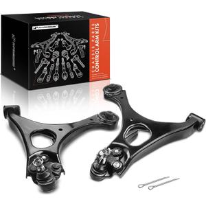 A-Premium 2 x Front Lower Control Arms, with Ball Joint & Bushing, Compatible with Honda Civic 2006-2011, Acura CSX 2006-2011