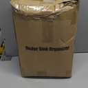 Kitstorack Under Sink Organizer, 2 Tier Under the Sink Storage, Slide out Pull out Cabinet Organizer Shelf, Metal Sliding Drawer for Kitchen Bathroom Pantry Closet Organization Rack, White, 2 Pack