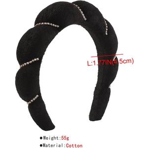 4 x LLSB Sponge high top headband individual alloy chain with drill bit