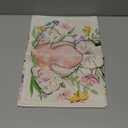 Artoid Mode Bunny Rabbit Egg Flower Easter Table Runner, Seasonal Spring Kitchen Dining Table Decoration for Home Party Decor 13x36 Inch (Beige)