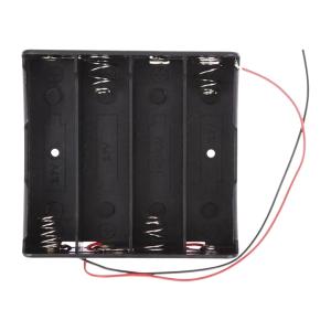 New Plastic 18650 Buttreri Storage Box Case 1 2 3 4 Slot Way DIY Buttreri Clip Holder Container with Wire Lead for 18650 Buttreri