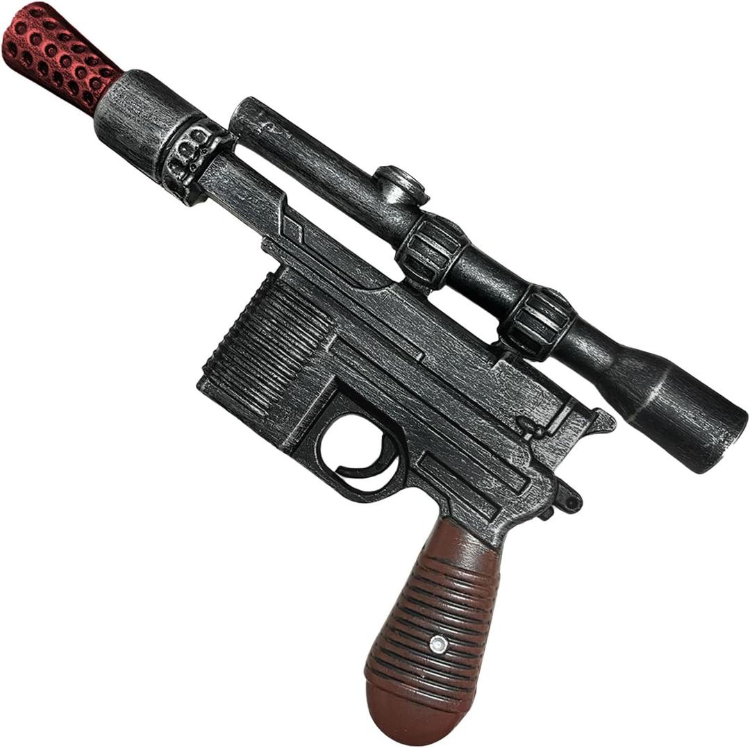 Solo Foam Blaster Props Replica for Cosplay, Gifts, Collectible, Halloween Costume