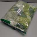 ZebraSmile Sage Bathroom Rugs - Green Leaves Bath Mat Soft & Water Absorbent Bath Rug with Non Slip Back for Wash Basin Shower Room Bathtub Floor Bedroom Doormat 17.5 x 25.5 inch