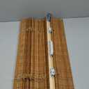 LazBlinds No Tools No Drill Cordless Bamboo Roman Shades, Light Filtering Window Treatment, Roll Up Bamboo Blinds for Window 26'' W x 64'' H, Ceylon Light Russet
