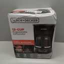 BLACK+DECKER 12-Cup* Programmable Coffeemaker, Black