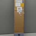 No Drill Blinds for Windows 1" Vinyl L-Shaped Slats Cordless Mini Blinds for Home, 27" W  36" H White