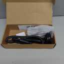 Lamicall Gooseneck Phone Holder Bed - [Nylon Braided] Flexible Arm, 38inch Overall Length, 360 Adjustable Clamp Clip, Overhead Cell Phone Mount Stand for Bed, Desk, 4-7” Cellphone
(Black)