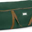 Covermates Keepsakes Garland Duffle Bag - Durable Polyester, Reinforced Handles, Fits up to 25 Foot Garland Depending on Thickness - Holiday Storage, Green (48W x 24D x 18H)