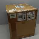 LJIE-House 12 Pack White Artificial Flower Wall Backdrop Panels 15 x 15 Inch White Rose Wedding Backdrop 3D Floral Wall for Party Baby Shower Bridal Wedding Background Decor