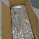 Liry Products Rustic Gray Distressed Wood Facial Tissue Paper Box Metal Corner Brackets Hinge Lid Top Cover Torched Wooden Holder Standard Size Rectangular Napkin Dispenser Bathroom Kitchen Bedroom