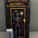 ArtCreativity 6ft Halloween Skeleton Decor, Posable Skeleton Life Size, Plastic Skeletons for Halloween Decorations Indoor and Outdoor - Full Size Skeletons for Haunted House Props