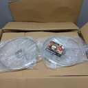 Kitchen Academy Induction Cookware Sets - 12 Piece Cooking Pan Set, Granite Black Nonstick Pots and Pans Set