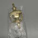 Renovators Supply Manufacturing Heavy Traditional Style Door Knocker - Solid Brass Construction, Polished Brass Finish, 7 Inch Long with Mounting Hardware