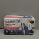 BLACK+DECKER Easy Steam Compact Iron for Clothes, Automatic Shutoff, Nonstick Plate, Light Weight, 1200 Watts (Standard)