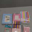 Instant Camera Accessories Bundle Compatible with Fujifilm Instax Mini 12 11 Camera Include Mini Photo Album,Film Frames,Wall Hang Frames,Border Stickers,Corner Stickers (Pastel Blue)