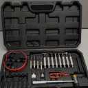 Premium Pin Punch Hammer Set: 25-Piece Punch Set and Hammer with Bench Block, Steel Roll Pin Punch Set, Pin Punches with Replaceable Face Hammer, Mechanical Repair Tool for Maintenance