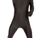 Morphsuits Full Body Costume Halloween Bodysuit, Spandex Bodysuit Costumes Adult, Morph Suits Adults, Mens Halloween Costumes (X-Large, Black)
