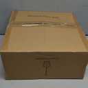 Farmhouse Chandelier 4-Light, Gold Pendant Light Fixture for Kitchen Island Dining Room, Lantern Industrial Lighting Ceiling Hanging with Metal Cage Adjustable Height for Entryway Foyer