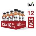 Bai Iced Tea, Rio Raspberry, Antioxidant Infused Supertea, Crafted with Real Tea (Black Tea, White Tea), 18 Fl Oz (Pack of 12) (EXP 04/21/26)