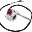 M MATI Right Start Stop Kill Switch & Brake Lever for Honda Z50 Z50R 1991-1999 35130-GW8-872 53175-GEL-305 53175-GR2-000