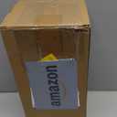 2Pack Large Cable Management Box, Handwoven Imitation Rattan Cord Organizer Wire Hider Box, Desk Cord Management to Hide Cords and Power Strips