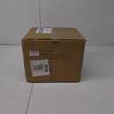 SQOWL Ceramic Planter Pot - 10 Inch Plant Pot with Drainage Hole Large Planter for Indoor Plants Outdoor Flower Pot Decorative Plant Pot for Garden Bathroom Decor White