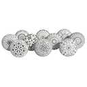 Royal Kraft Vintage Grey Painted Ceramic Pull Knobs for Kitchen Cabinet, Door & Drawer, Wardrobe, Cupboard (Set of 10) Sknob014