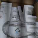 Electric Bidet Toilet Seat, Heated Toilet Seat Elongated with Instant Warm Water & Dryer, Feminine & Front Rear Wash, Wireless Remote, Self-Clean Nozzle, Slow Close Lid, Upgraded Silent ECO Child Mode