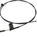 Engine Hood Latch Release Pull Cable Wire Compatible With Honda CR-V 2002-2006 74130-S9A-A01 74130S9AA01