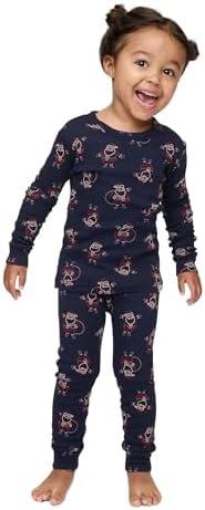 GAP Baby Toddler Long John Pajama Set, 18-24