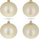 Glass Ornament Set 2.5in Balls 8pc