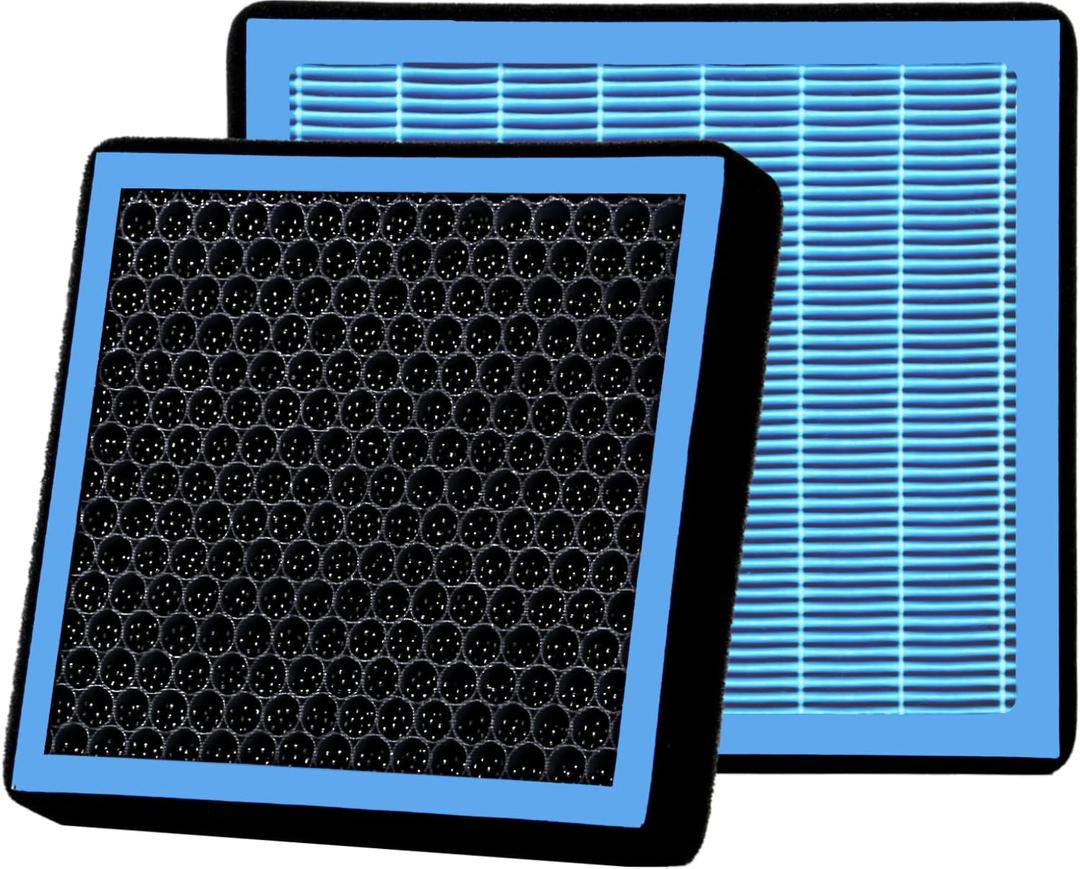 Cabin Air Filter With Activated Carbon For Lexus RX350 ES350 GX460 CT200h GS350 RX450h NX300 GS460 HS250h IS350 LS460 LX570 NX200t 2010 2011 2012 2013 2014 2015 2016 2017 2018 2019 2020, 87139-52020 | 9x8inch