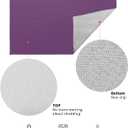 Front Door Mat, Non - Slip Absorbent Door Entry Mats, Doormats Indoor/Outdoor Entrance Small Rugs, Simplicity Solid Color Purple Doormat - Easy to Clean Floor Mats for Home 24x36 Inch, Purple