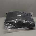 Waterproof Leather Dog Bed Crate Mat, Durable Pet Mattress for Medium Dogs, Wipeable Easy to Clean Black Vinyl Pad (28"L x 19"W x 3"Th)