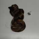 4PCS Clip in Hair Extensions for Women Brown Highlighted Caramel Blonde Long Wavy Thick Hair Extensions Clip in Double Weft Hair Extension for Daliy Use (4pcs, 20Inch, H2/426#)