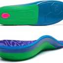 Heavy Duty Orthotic Insoles for Men & Women (220+ lbs) - Extra Strong High Arch Support for Plantar Fasciitis Relief, Flat Feet, Heel Pain - Shock Absorbing Shoe Inserts for Work Boots & Sneakers