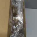 LAMU 3 Pack Lazy Susan Organizer Turntable for Cabinet, Condiment Organizer for Kitchen Pantry Organizers and Storage, Table Top, Fridge, Countertop, Spice Organization, 12'' 10.6'' 9.25'', Amber