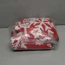 Estmy Red White Snowflake Christmas Bathroom Rugs 20W x 31L Non-Slip Rubber Backed Machine Washable, Soft Absorbent Shaggy Xmas Bath Mat Rug Winter Themed Christmas Festive Bathroom Floor Mat